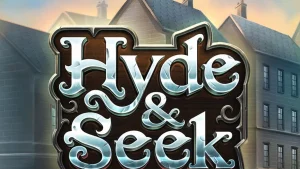 Tampilan visual game slot Hyde & Seek dengan tema Halloween