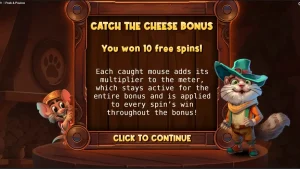 Karakter kucing Señor Pounce dalam slot Peek & Pounce